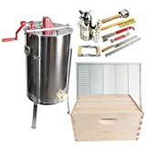 Goodland Bee Supply 2 Frame Honey Extractor,with 2 complete Super...