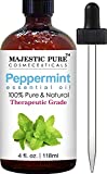 Majestic Pure Peppermint Essential Oil, Pure and Natural, Therapeutic...