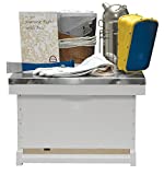 Basic Beekeeping Starter Kit, Completely Assembled, Painted, Made In...